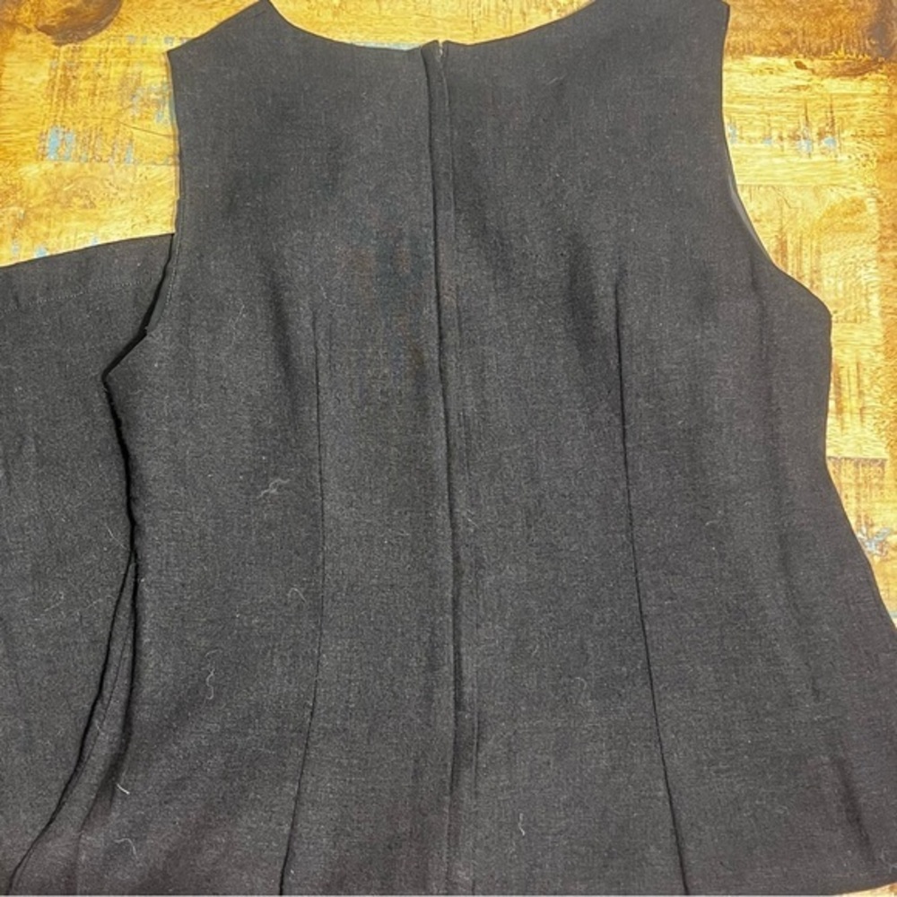 Vintage Linen Sheath Dress - Picture 4 of 5